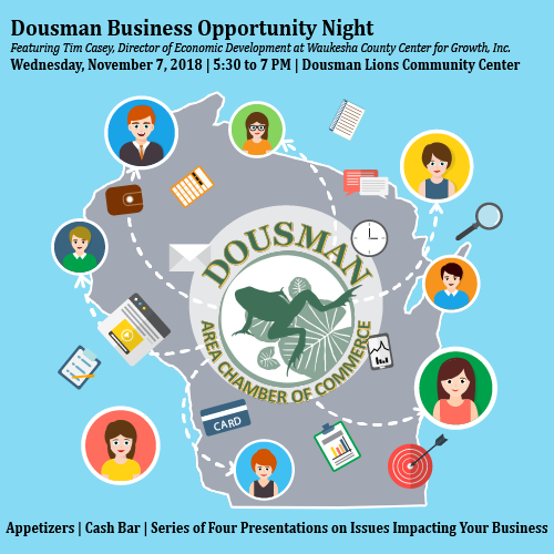 Dousman Business Opportunity Night @ Dousman Ottawa Lions Community Center | Dousman | Wisconsin | United States