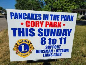 Lions Pancakes in the Park @ Cory Park